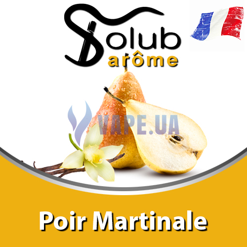 Ароматизатор Solub Arome - Poir Martinale (Dкус груши с нотками ванили и кокоса), 10 мл.