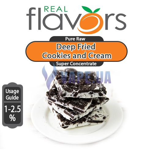 Ароматизатор Real Flavors (SC) - Deep Fried Cookies and Cream (Жареное печенье и крем), 10 мл.