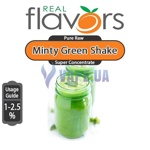Ароматизатор Real Flavors (SC) - Minty Green Shake (Мятный зеленый смузи), 10 мл.