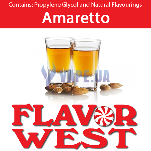 Ароматизатор FlavorWest Amaretto (Амаретто), 5 мл.