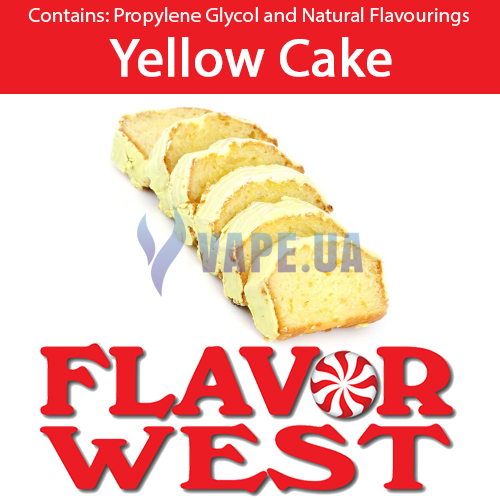 АРХИВНЫЕ товары FlavorWest Yellow Cake (Желтое пироженое), 5 мл.