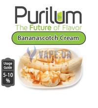 Purilum - Bananascotch Cream (Спелый банан с ириской), 10 мл.