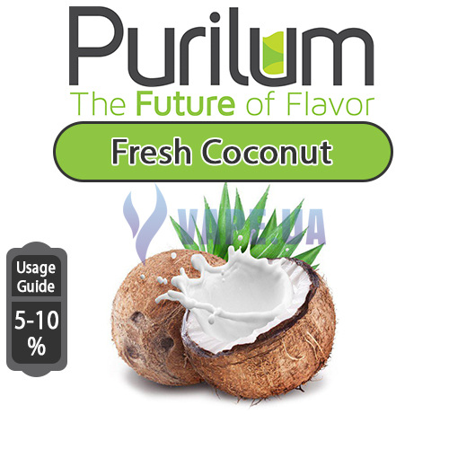 Ароматизатор Purilum - Fresh Coconut (Свежий кокос), 10 мл.