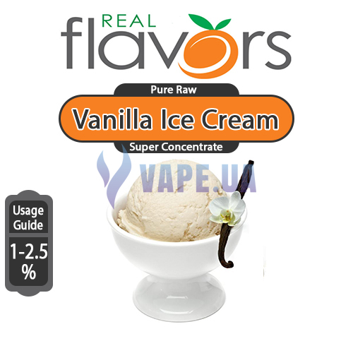 Ароматизатор Real Flavors (SC) - Vanilla Ice Cream (Ванильное мороженное), 10 мл.
