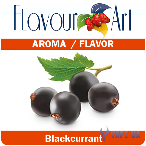 Ароматизатор FlavourArt Blackcurrant (Черная смородина), 100 мл.