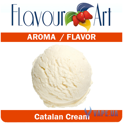 Ароматизатор FlavourArt Catalan Cream (Каталонский крем), 100 мл.