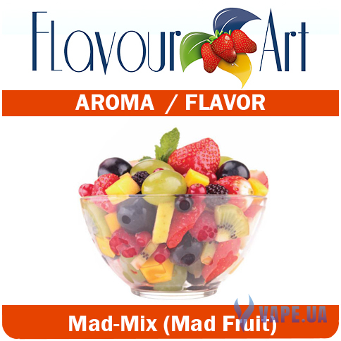 Ароматизатор FlavourArt Mad-Mix (Mad Fruit) (Red Bull), 50 мл.