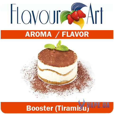 Ароматизатор FlavourArt Booster (Tiramisu) (Тирамису), 100 мл.