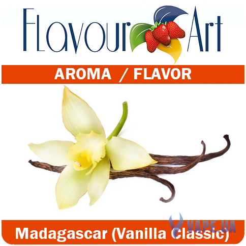 Ароматизатор FlavourArt Vanilla Classic (Классическая ваниль), 100 мл.