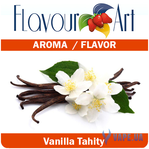 Ароматизатор FlavourArt Vanilla Tahity (Ваниль), 50 мл.