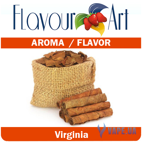 Ароматизатор FlavourArt Virginia (Табак Вирджиния), 100 мл.