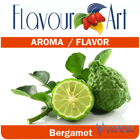 Ароматизатор FlavourArt Bergamot (Бергамот), 100 мл.