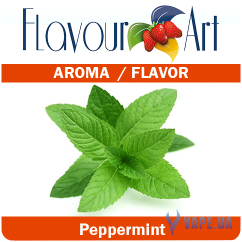 Ароматизатор FlavourArt Peppermint (Мята), 100 мл.