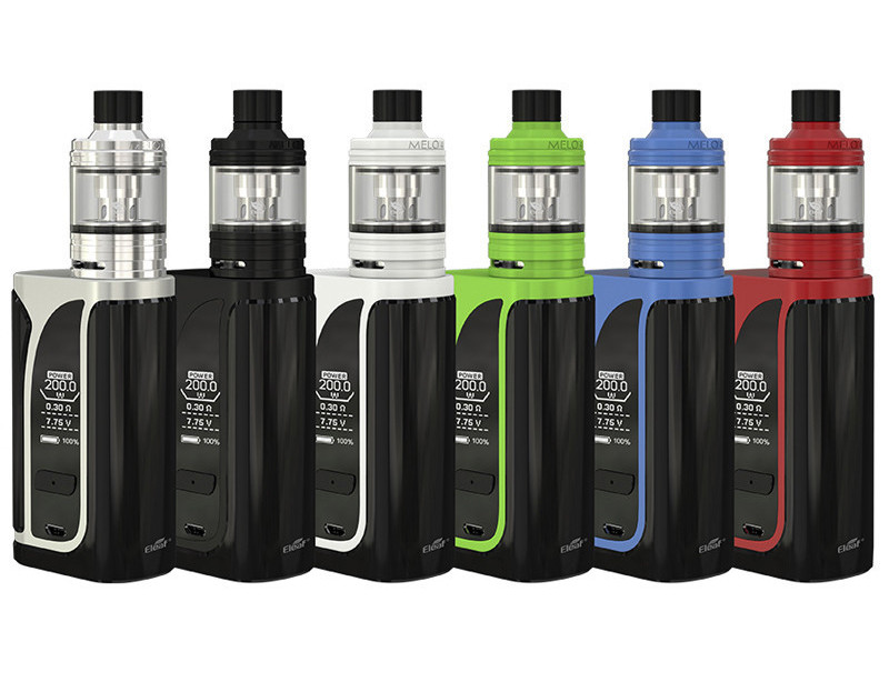 Девайс Eleaf iKuun i200 200W Mod with Melo 4 D22 2ml Kit - Стартовый набор. Оригинал