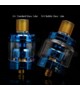 Картриджы Advken Manta MTL RTA - Атомайзер для электронной сигареты. Оригинал. Синий