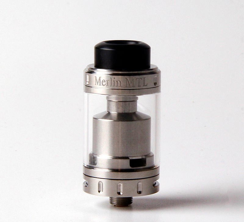 Картриджы Augvape Merlin MTL RTA - Атомайзер для электронной сигареты. Оригинал. Серебристый