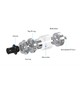 Картриджы Vandy Vape Berserker Mini MTL RTA - Атомайзер для электронной сигареты. Оригинал. Золотой