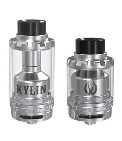 Картриджы Vandy Vape Kylin RTA - обслуживаемый атомайзер. Оригинал Серебристый