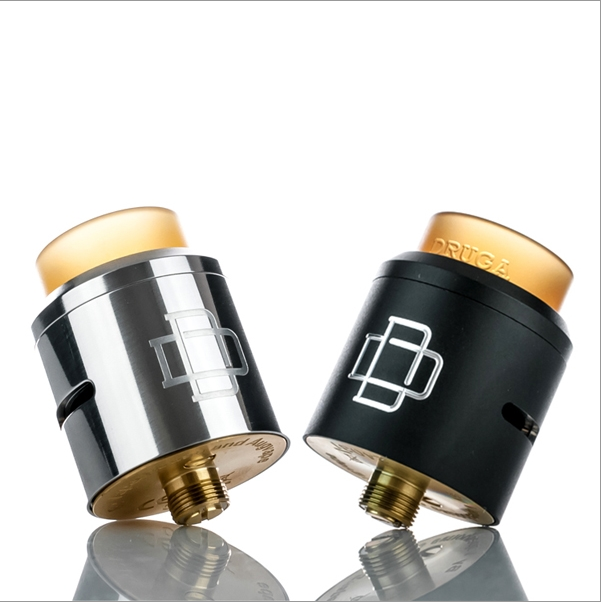 Картриджы Augvape Druga RDA - Обслуживаемый атомайзер для электронной сигареты. Оригинал Оранжевый