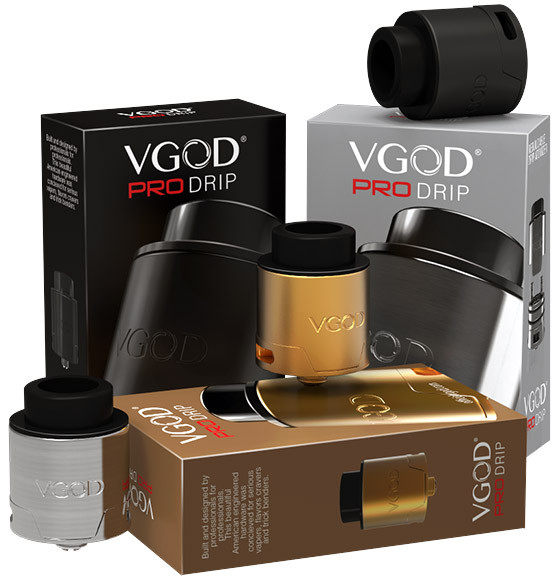 Картриджы VGOD PRO DRIP RDA - Атомайзер для электронной сигареты. Оригинал Стальной