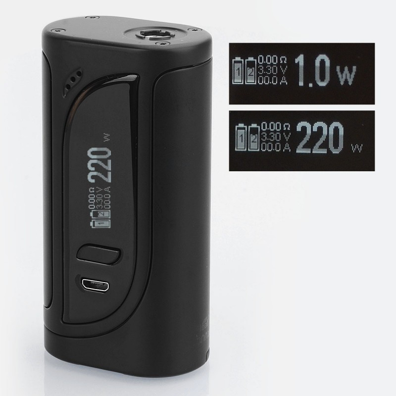 Девайс Eleaf iKonn 220W - Батарейный блок для электронной сигареты. Оригинал Черный