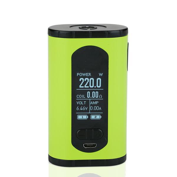 Девайс Eleaf Invoke 220W TC - Батарейный блок для электронной сигареты. Оригинал Зеленый