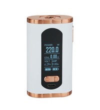 Eleaf Invoke 220W TC - Батарейный блок для электронной сигареты. Оригинал Белый