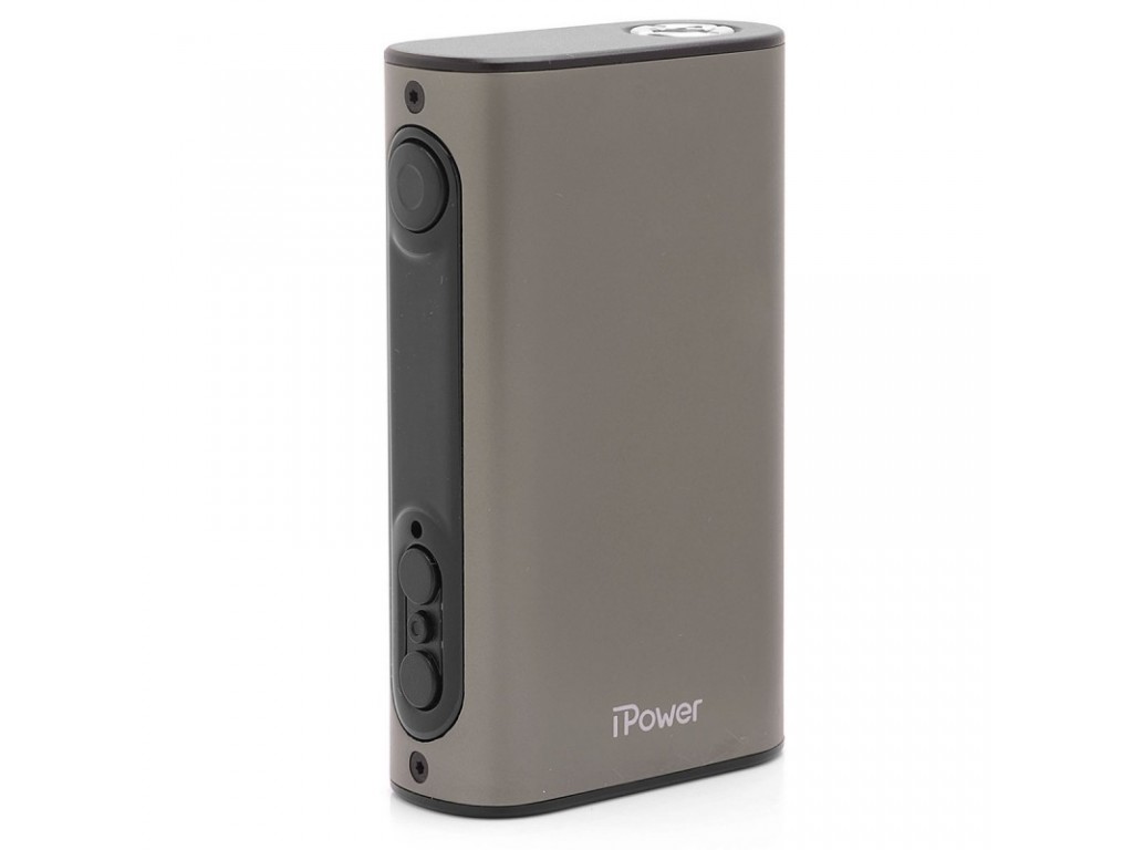 Девайс Eleaf iPower 80W - Батарейный блок для электронной сигареты. Оригинал Eleaf, Матовый Серебристый
