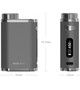 Девайс Eleaf iStick Pico 75W TC - Батарейный блок для электронной сигареты. Оригинал Eleaf, Черный