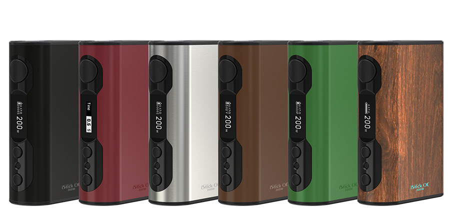 Девайс Eleaf iStick QC 200W - Батарейный блок для электронной сигареты. Оригинал Зеленый