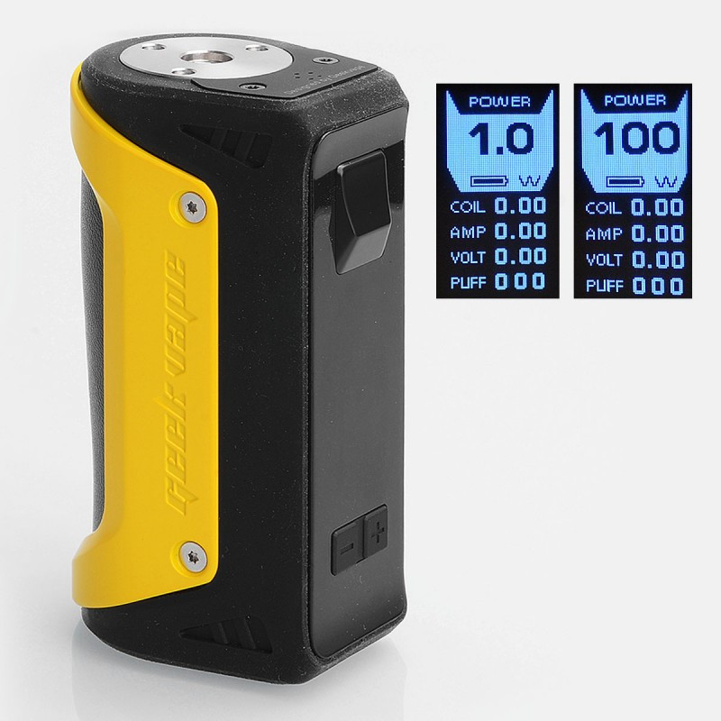 Девайс GeekVape Aegis TC 100W - Батарейный блок для электронной сигареты. Оригинал Желтый