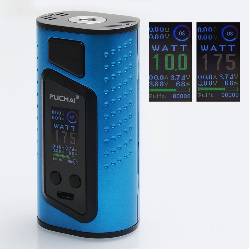 Девайс Sigelei Fuchai DUO-3 - Батарейный блок для электронной сигареты. Оригинал Синий