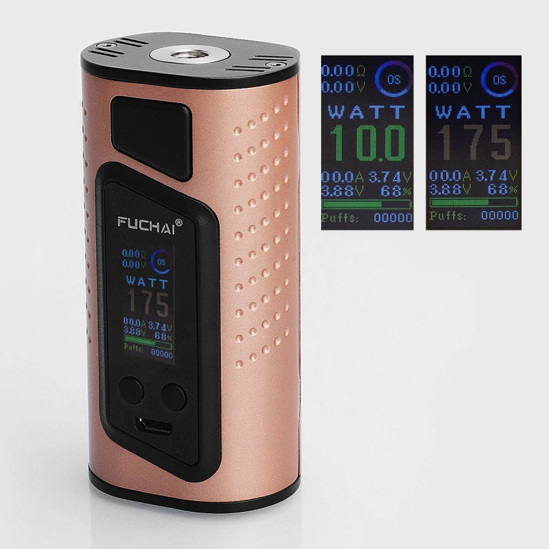 Девайс Sigelei Fuchai DUO-3 - Батарейный блок для электронной сигареты. Оригинал Золотой