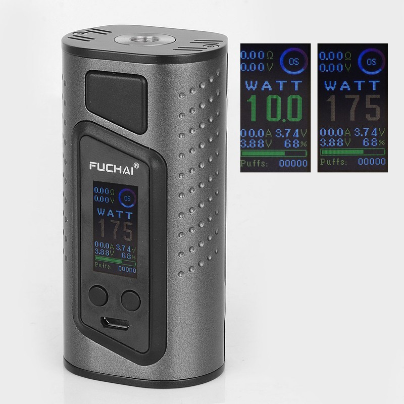 Девайс Sigelei Fuchai DUO-3 - Батарейный блок для электронной сигареты. Оригинал Gun metal