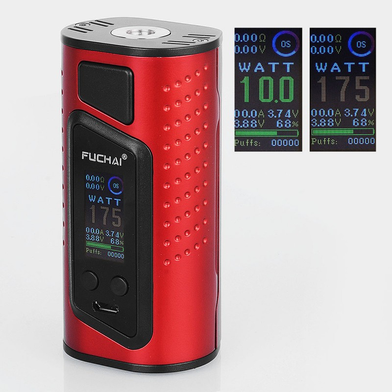 Девайс Sigelei Fuchai DUO-3 - Батарейный блок для электронной сигареты. Оригинал Красный