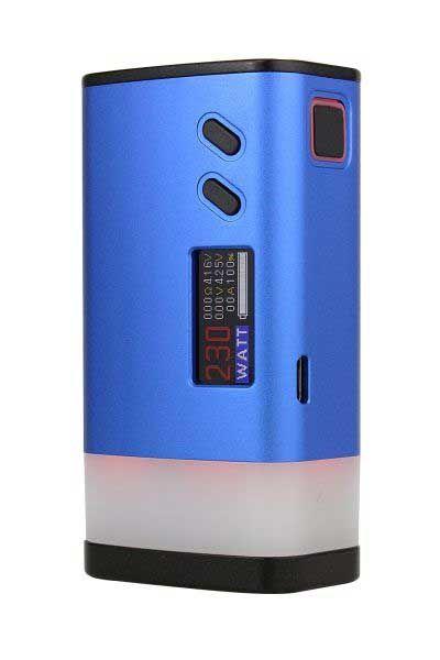 Девайс Sigelei Fuchai GLO 230W - Батарейный блок для электронной сигареты. Оригинал Синий