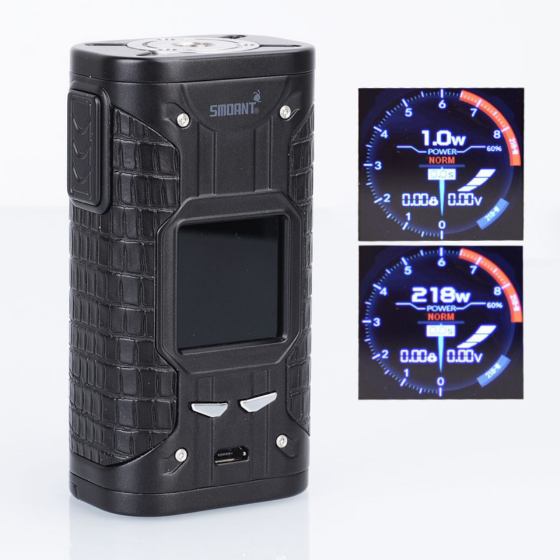 Девайс Smoant Cylon 218W TC - Батарейный блок для электронной сигареты. Оригинал Черный