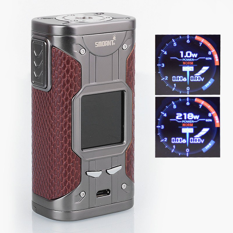 Девайс Smoant Cylon 218W TC - Батарейный блок для электронной сигареты. Оригинал Тусклый