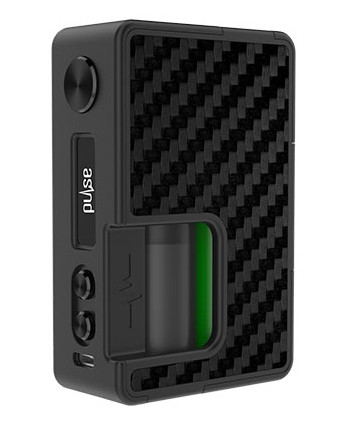 Девайс Vandy Vape Pulse BF 80W TC - Батарейный блок для электронной сигареты. Оригинал Карбон Черный