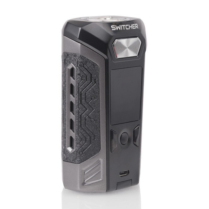 Девайс Vaporesso Switcher 220W TC - Батарейный блок для электронной сигареты. Оригинал Металлический Серый