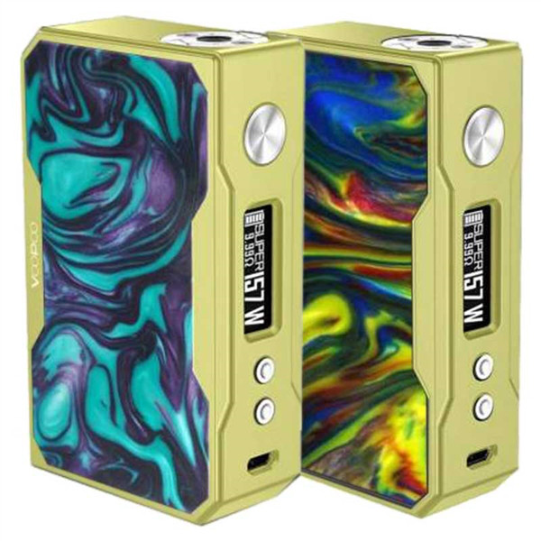 Девайс Voopoo Drag 157W TC, золотой корпус - Батарейный блок для электронной сигареты. Оригинал
