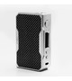 Девайс Voopoo Drag 157W TC, стальной корпус - Батарейный блок для электронной сигареты. Оригинал Серебристый+Черный