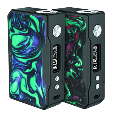 Девайс Voopoo Drag 157W TC, черный корпус - Батарейный блок для электронной сигареты. Оригинал