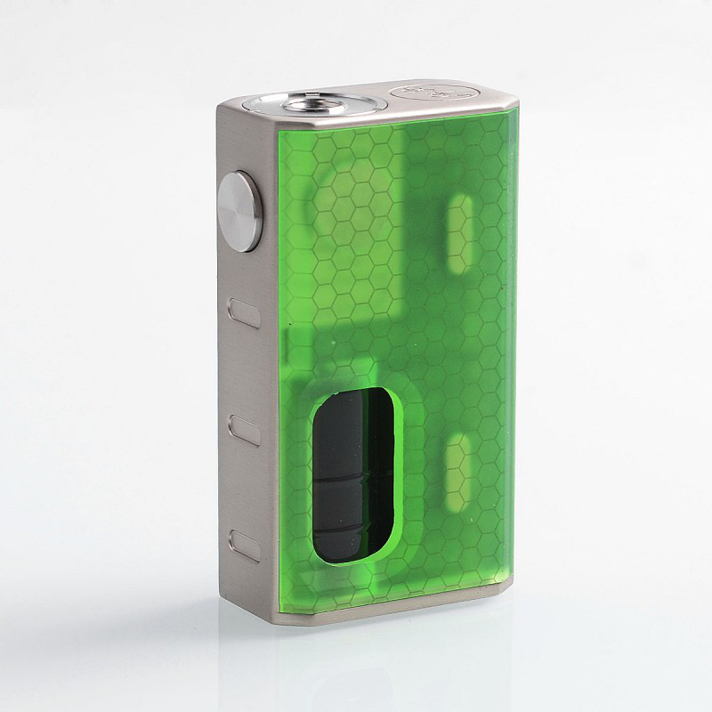 Девайс WISMEC Luxotic BF 100W - Батарейный блок для электронной сигареты. Оригинал Зеленый Соты