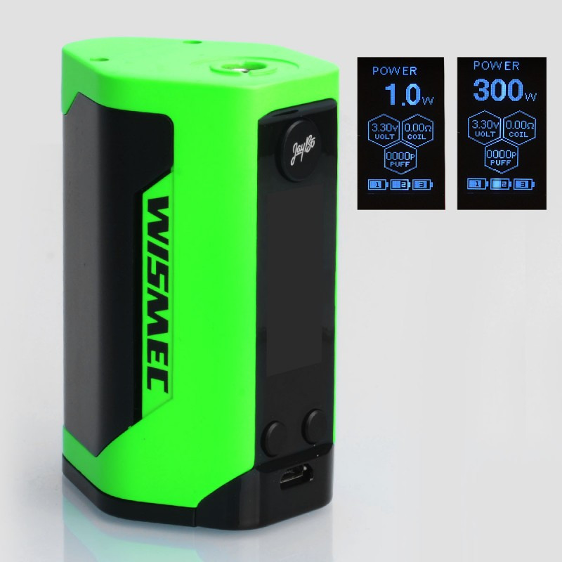Девайс WISMEC Reuleaux RX GEN3 300W MOD - Батарейный блок для электронной сигареты. Оригинал Зеленый