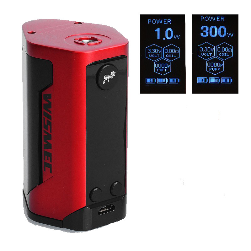 Девайс WISMEC Reuleaux RX GEN3 300W MOD - Батарейный блок для электронной сигареты. Оригинал Красный