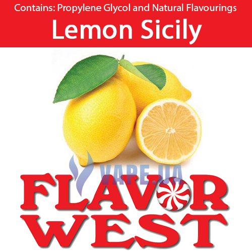 Ароматизатор FlavorWest Lemon Sicily (Сицилийский лимон) , 10 мл.