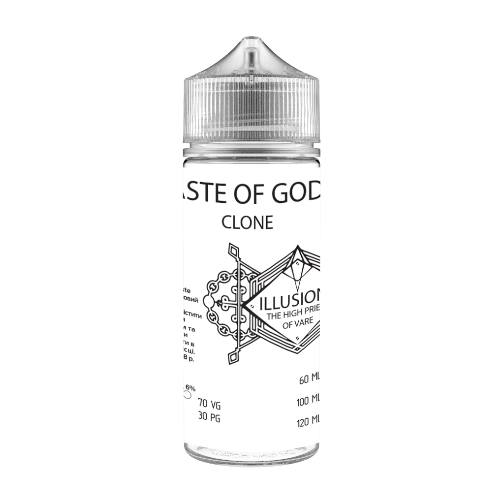 Жидкость Illusions - Taste Of Gods (clone), 120 мл.