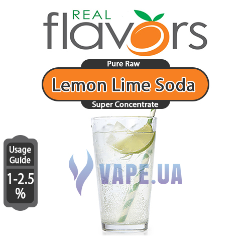 Ароматизатор Real Flavors (SC) - Lemon Lime Soda (Лимонно-лаймовая сода), 10 мл.