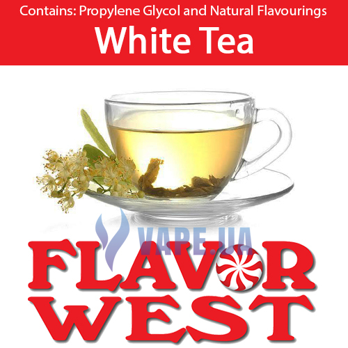 Ароматизатор FlavorWest White Tea (Белый чай), 5 мл.
